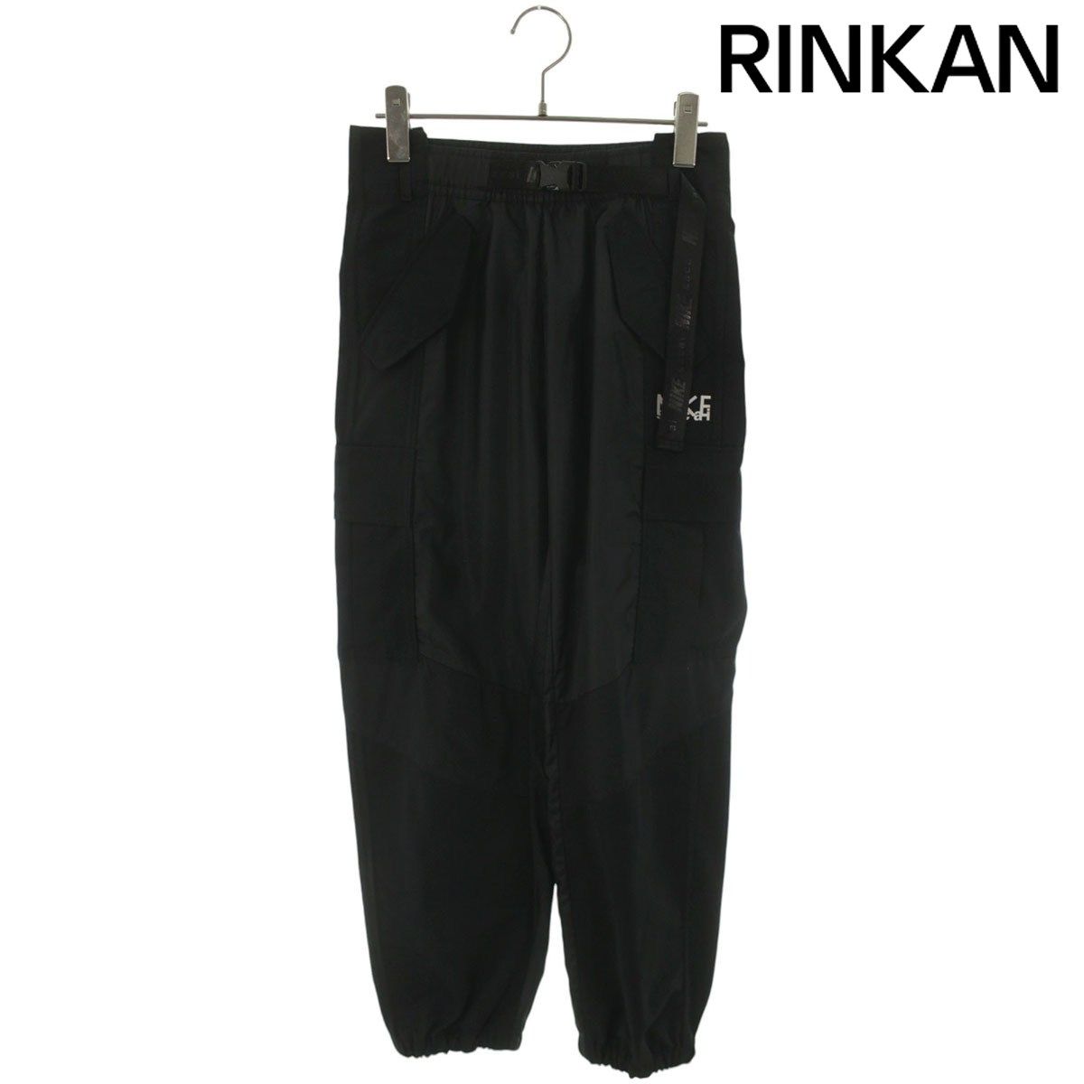 ナイキ ×サカイ Sacai AS U NRG Pant DQ9061-010 ベルテッドナイロンロングパンツ メンズ XS