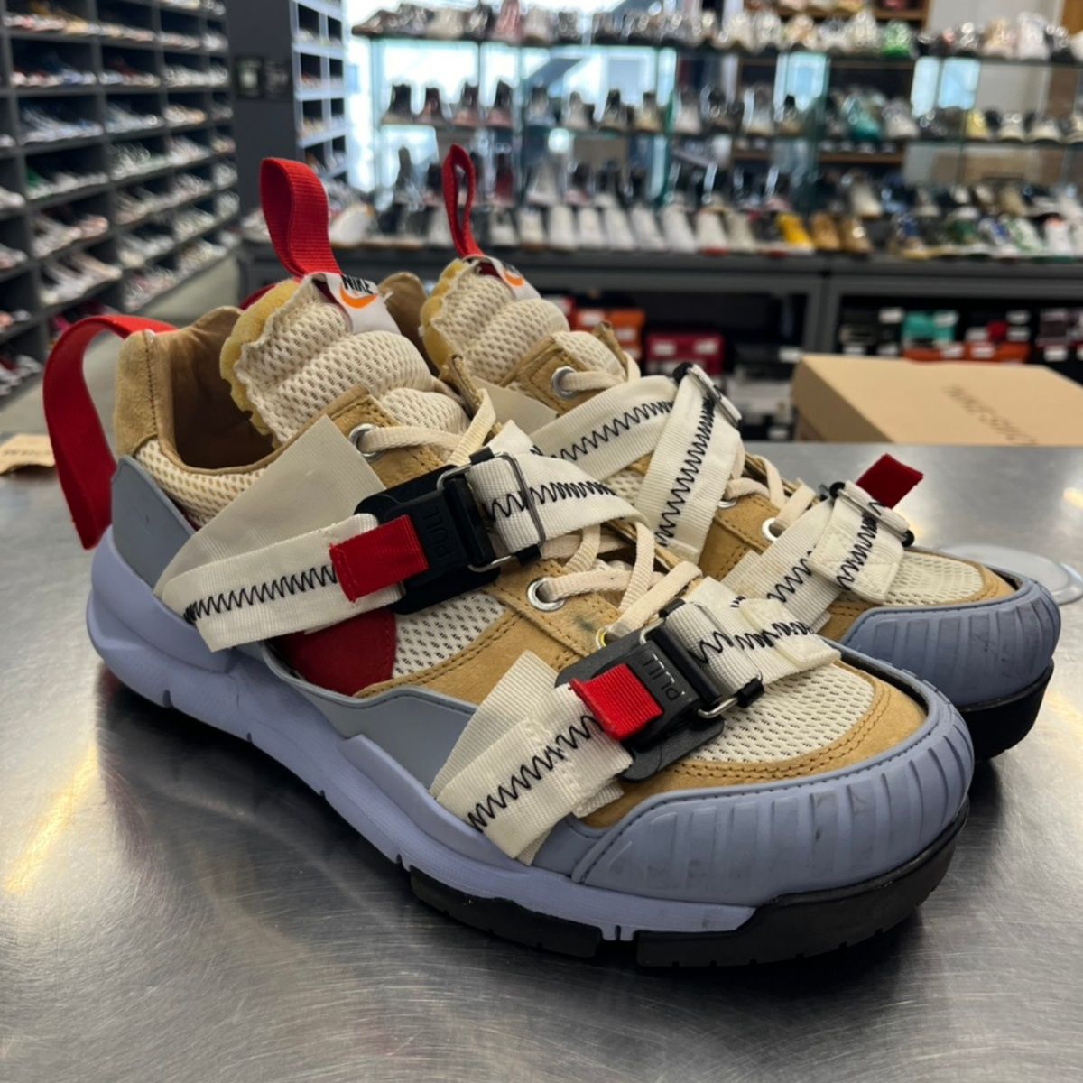 【US10】 NIKE MARS YARD OVERSHOE AH7767-101 【中古】 箱有