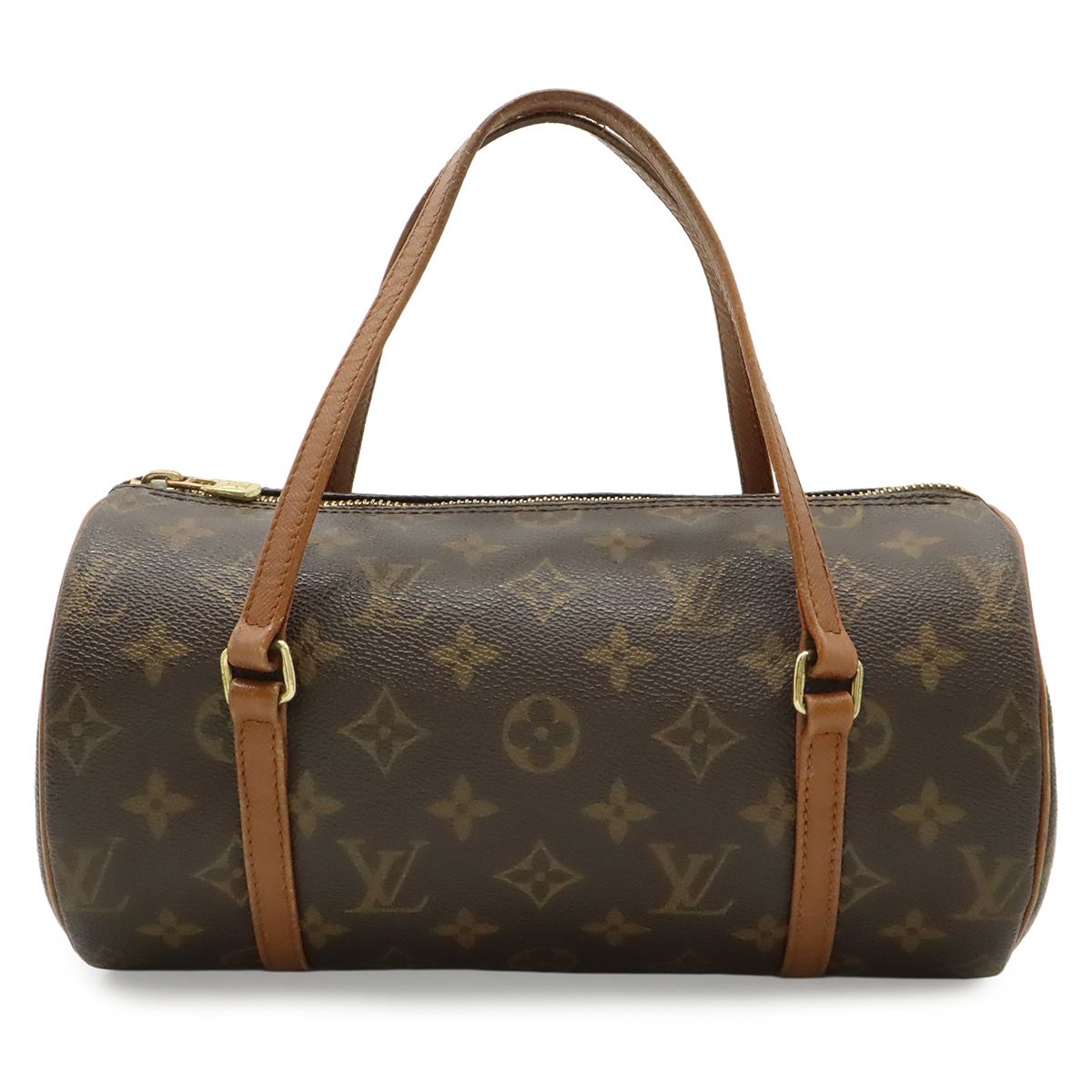 LOUIS VUITTON ルイ ヴィトン モノグラム パピヨン26 ハンドバッグ 筒型 M51366