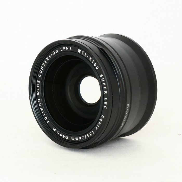 【中古】(フジフイルム) FUJIFILM X100用ワイドコンバージョンレンズ WCL-X100 ブラック
