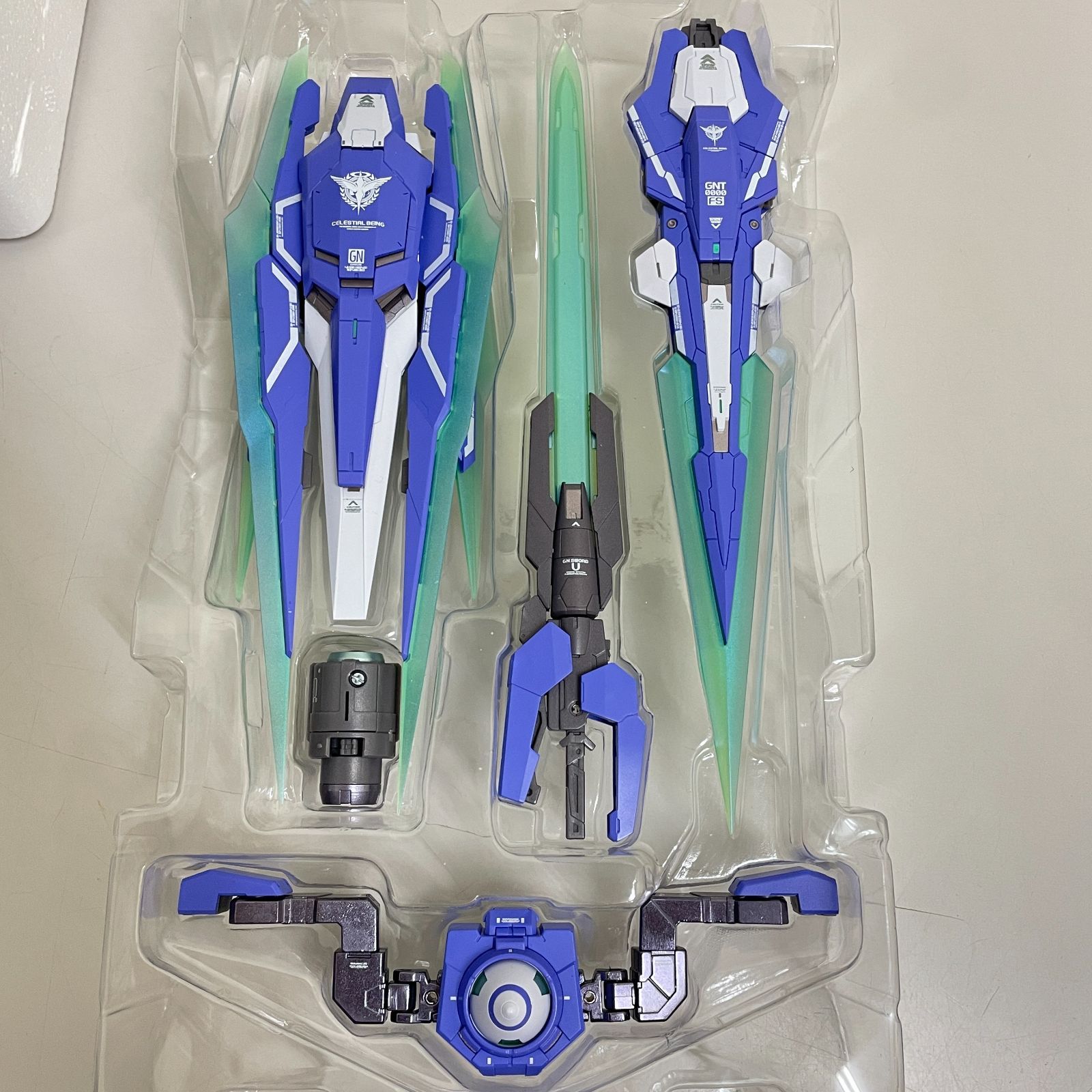 【送料無料】L BUILD ダブルオークアンタ　フルセイバー 三沢店47-1-260605] METAL BUILD ダブルオークアンタ フルセイバー