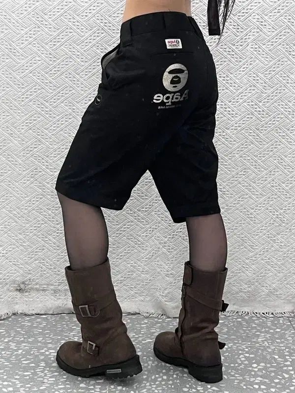 A BATHING APE アベイシングエイプ ヴィンテージ ストリート パンク バミューダ ハーフパンツ L C12118