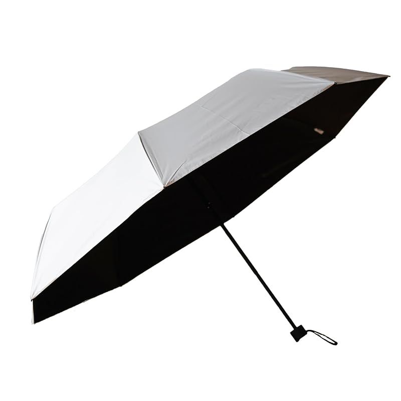 【新品】 小宮商店 65cm 大きい 完全遮光 超軽量カーボン 直径115cm 晴雨兼用傘 軽い 290g 丈夫 コンパクト 携帯 折りたたみ傘 開きやすい 雨傘 メンズ 折り畳み傘 大きめ 超軽量カーボンラクラク開閉兼用65 (グレージュ)