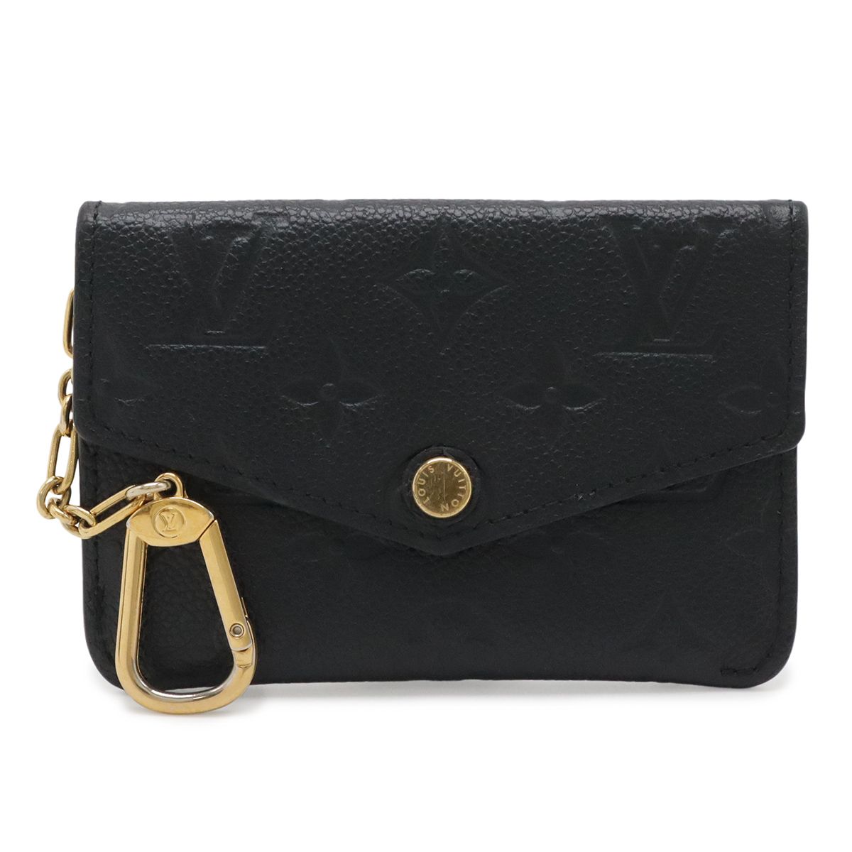 LOUIS VUITTON ルイ ヴィトン モノグラムアンプラント ポシェット クレ コインケース 小銭入れ コインパース ノワール 黒 ブラック M60633