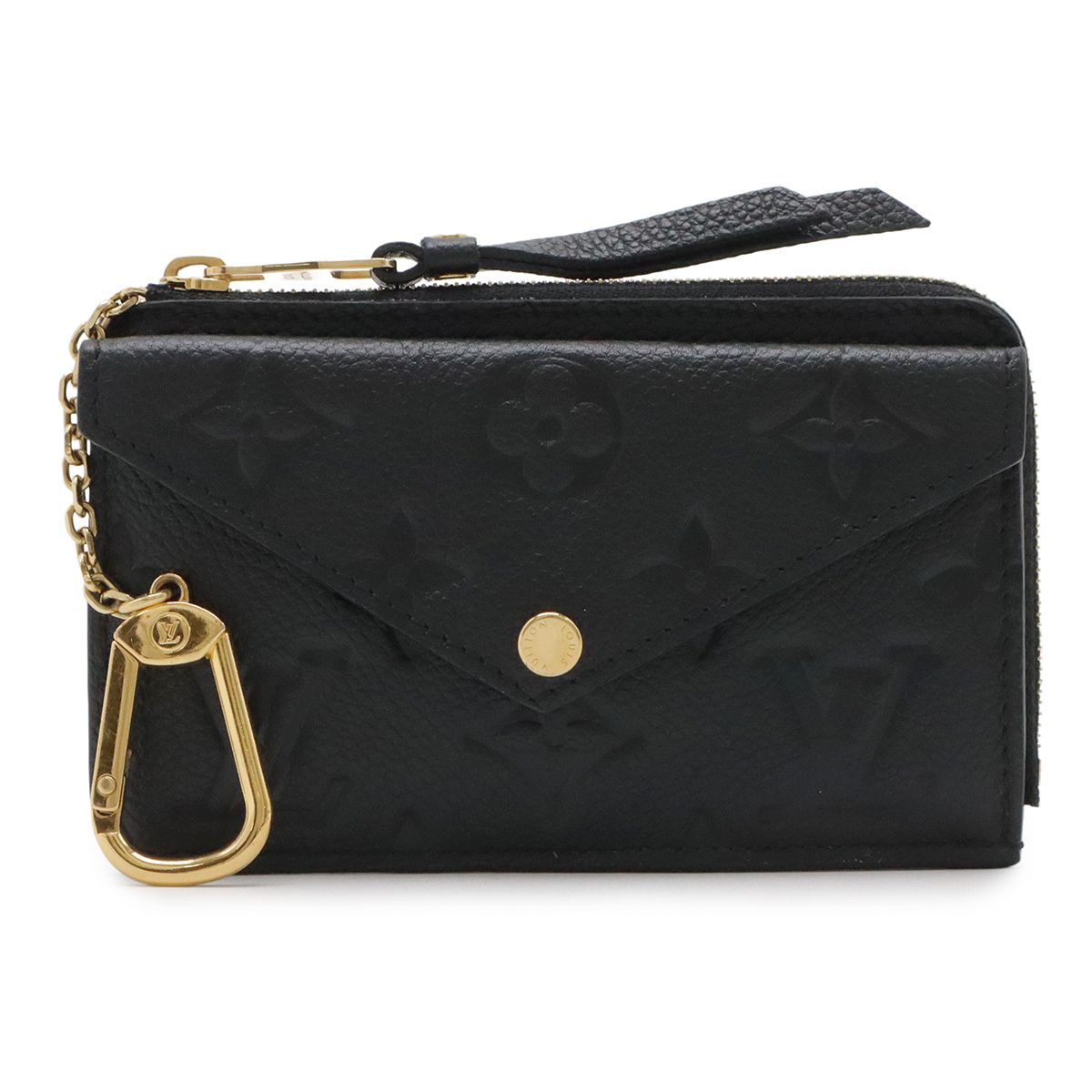 LOUIS VUITTON ルイ ヴィトン モノグラムアンプラント ポルトカルト レクトヴェルソ コインケース 小銭入れ カードケース ノワール ブラック M69421