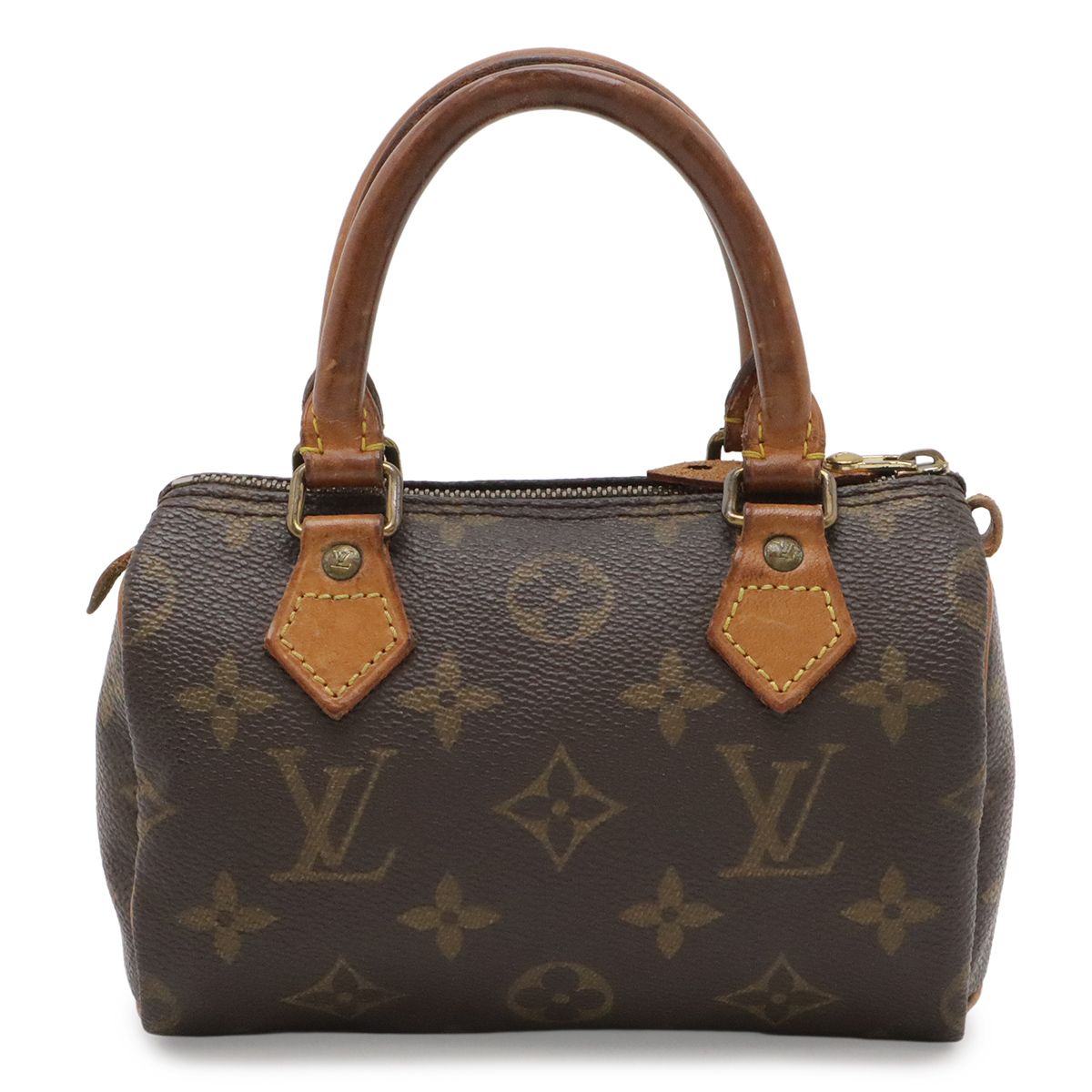 LOUIS VUITTON ルイ ヴィトン モノグラム ミニスピーディ ハンドバッグ ミニバッグ ポーチ 小物入れ M41534