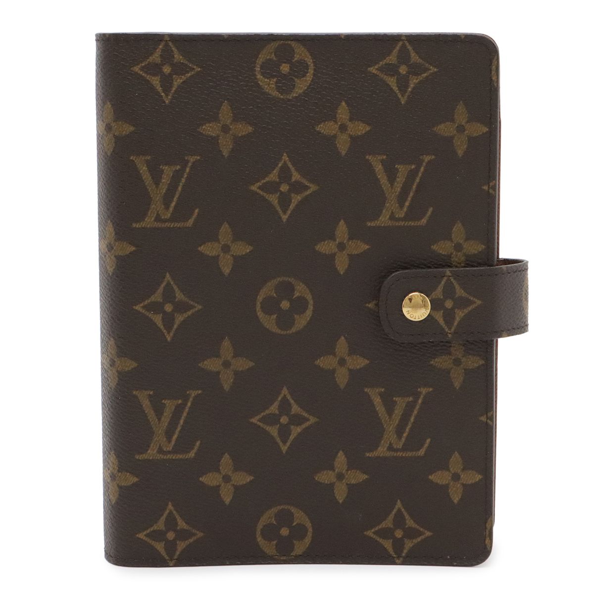 LOUIS VUITTON ルイ ヴィトン モノグラム アジェンダMM 手帳カバー システム手帳 6穴式 R20105 38,870円