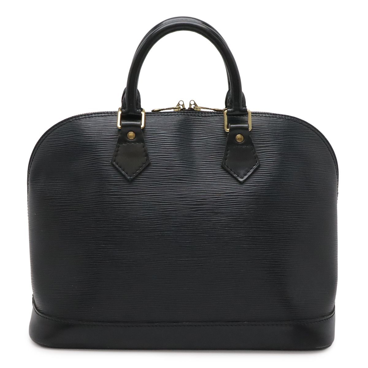 LOUIS VUITTON ルイ ヴィトン エピ アルマ ハンドバッグ レザー ノワール 黒 ブラック ゴールド金具 M52142