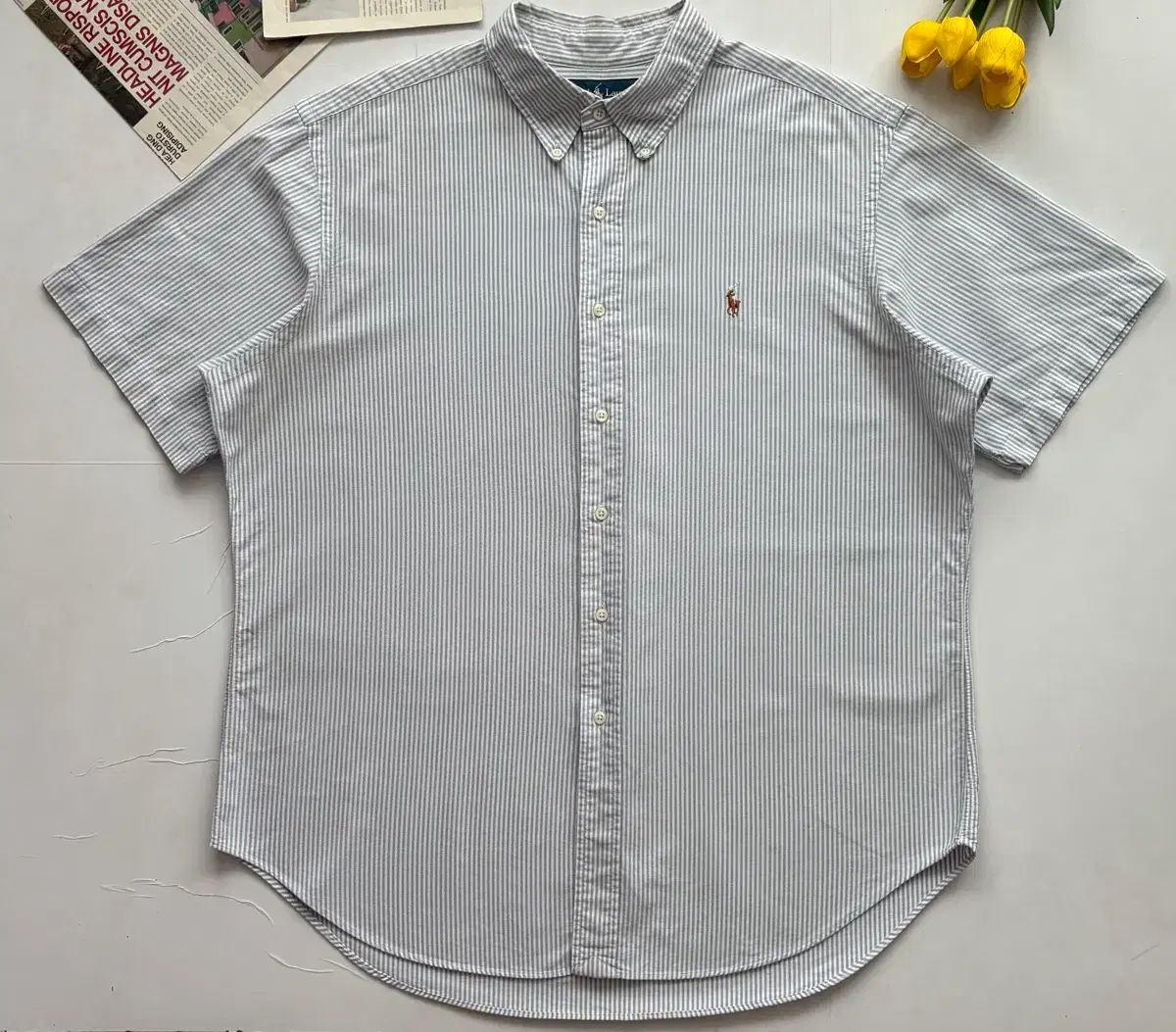 POLO RALPH LAUREN ポロラルフローレン ストライプ 半袖 シャツ