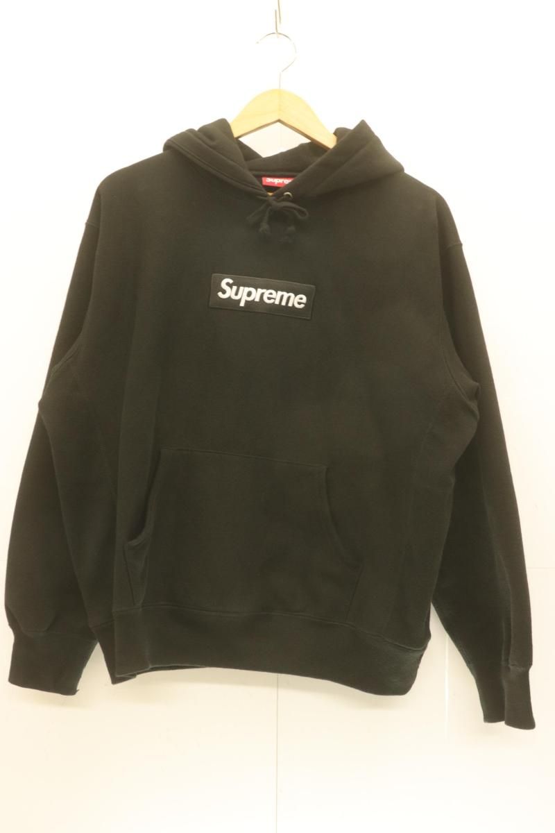 【中古】 Supreme メンズパーカー S 25FW Box Logo Hooded Sweatshirt Supreme S 黒 ブラック
