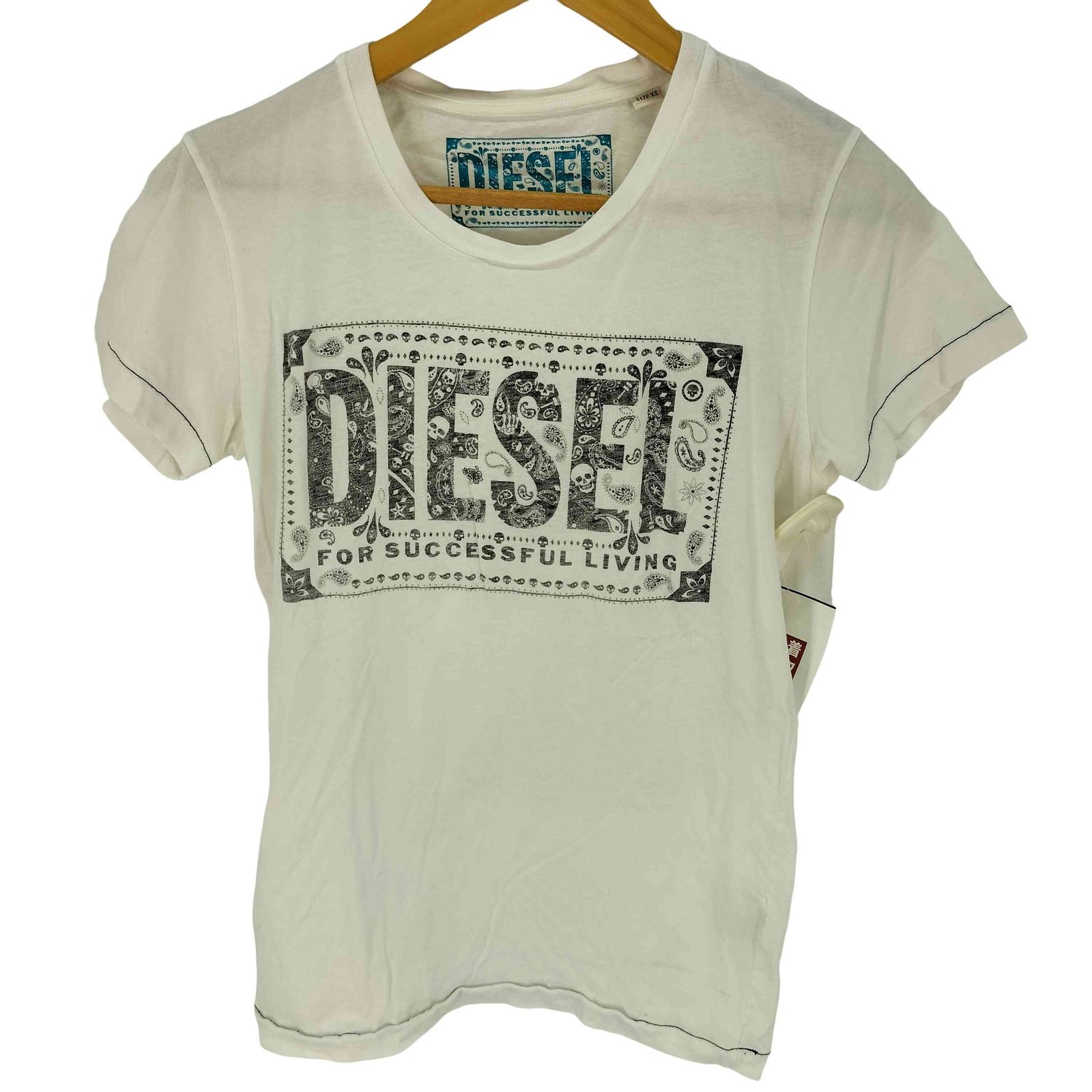 スカル DIESEL ペイズリー Tシャツ - DIESEL(ディーゼル) メンズ 