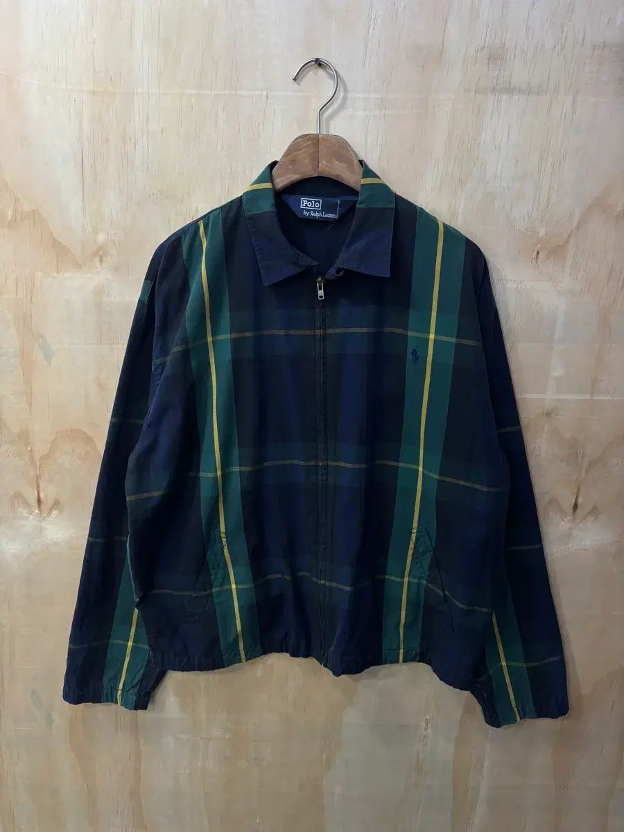 ポロラルフローレン チェック スイングトップ ジャケット