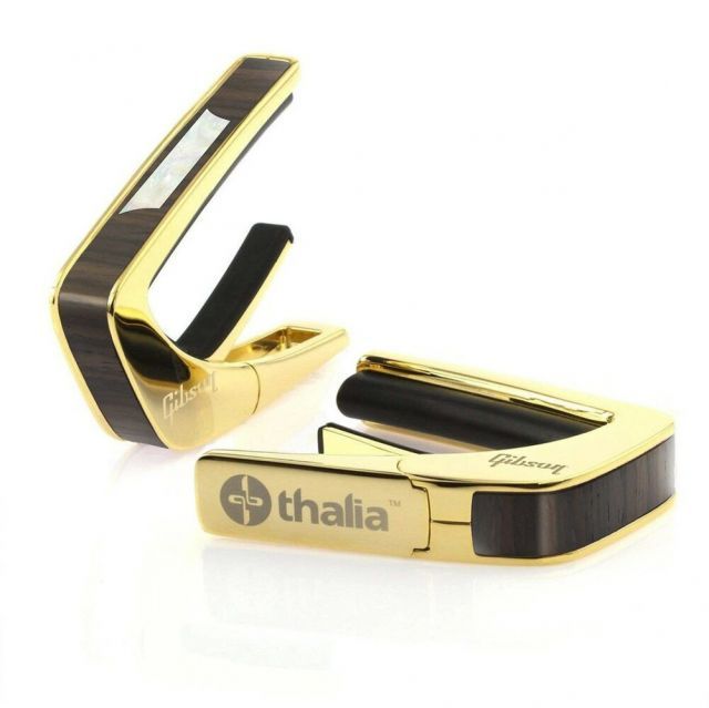 タリア カポ ギブソン ライセンスド・モデル Thalia Capos カポタスト / Gibson TRAPEZOID Indian Rosewood 24K GOLD ギター 10/12インチフレットパッド付属 15,466円