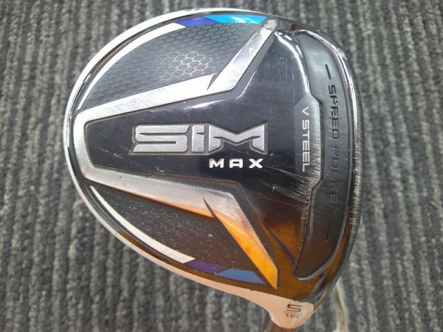 中古 フェアウェイウッド テーラーメイド SIM MAX/Speeder 661 EVOLUTION VI(JP)/S/18[3416]■博多