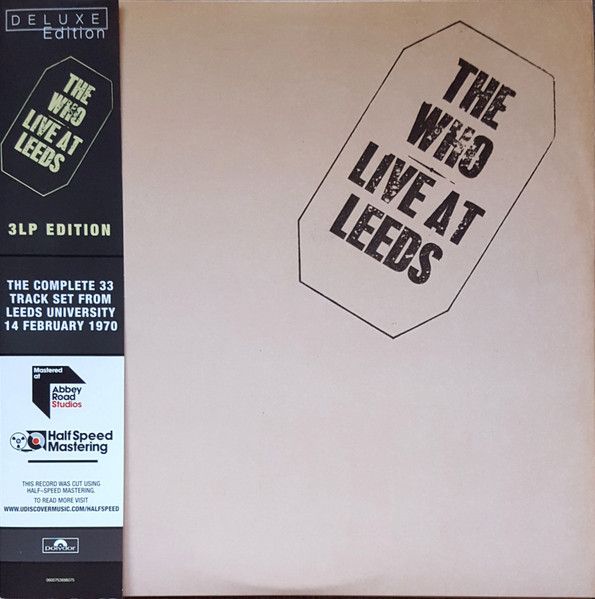 3discs LP Who Live At Leeds (-180g) 060075369807 POLYDOR 未開封 /00920