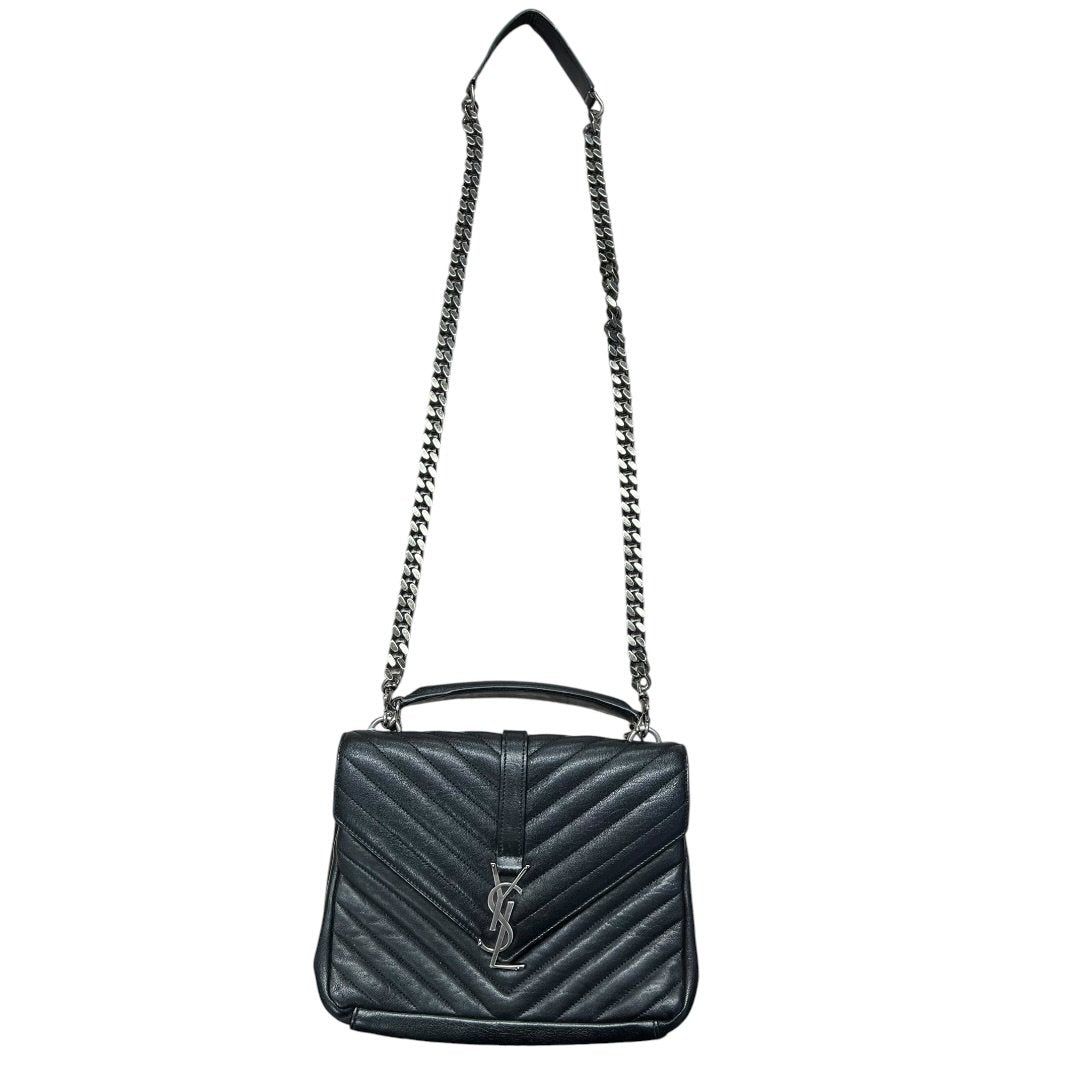 サンローラン ハンドバッグ Quilted Leather College Mo