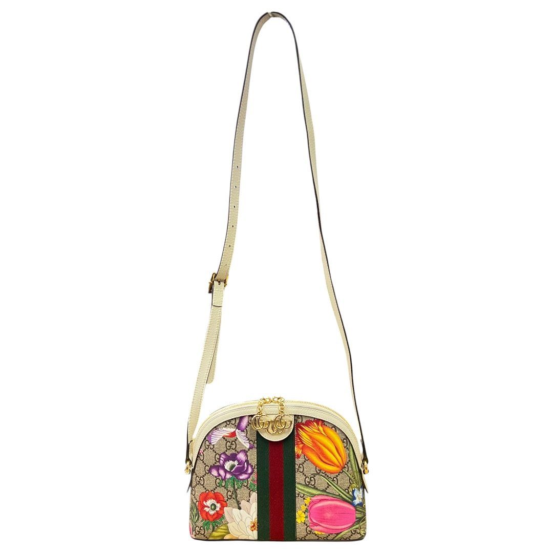 グッチ ハンドバッグ GG Flora Canvas Ophidia GG Fl