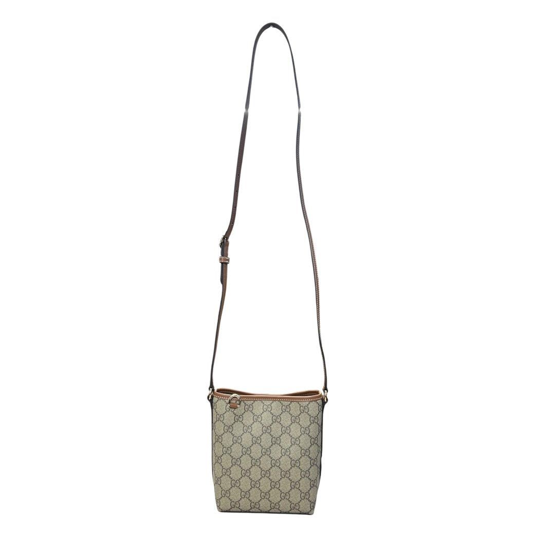 グッチ ハンドバッグ GG Supreme Mini Shoulder Bag