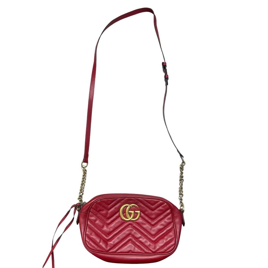 グッチ ハンドバッグ Matelasse Leather GG Marmont