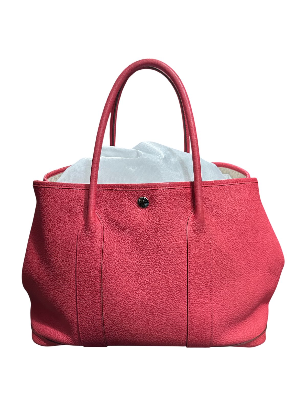 エルメス ハンドバッグ Garden Party PM 35 Pink All-