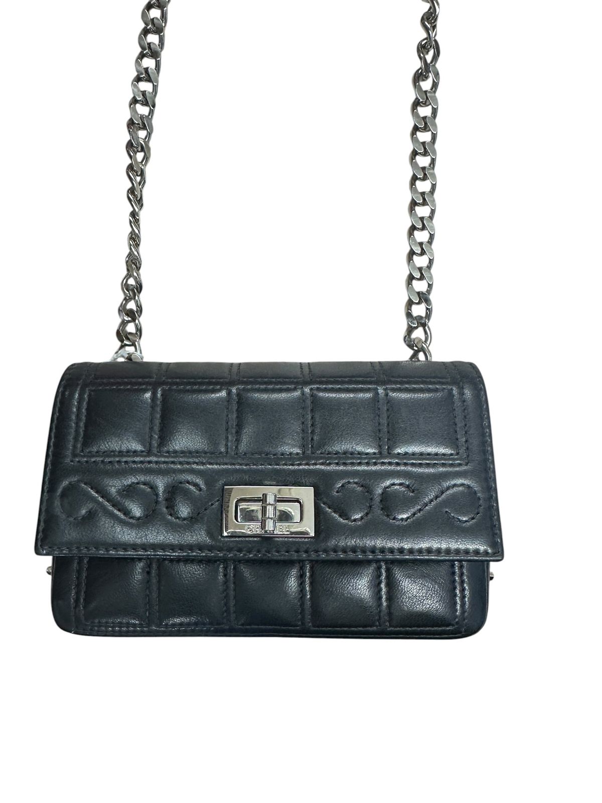 シャネル ハンドバッグ Lambskin Square Quilted Made