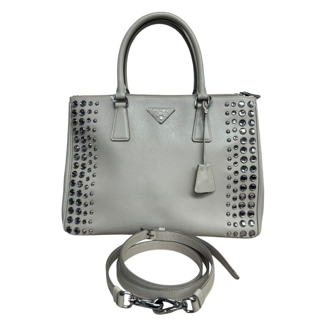 プラダ ハンドバッグ Saffiano Studded Galleria Tot