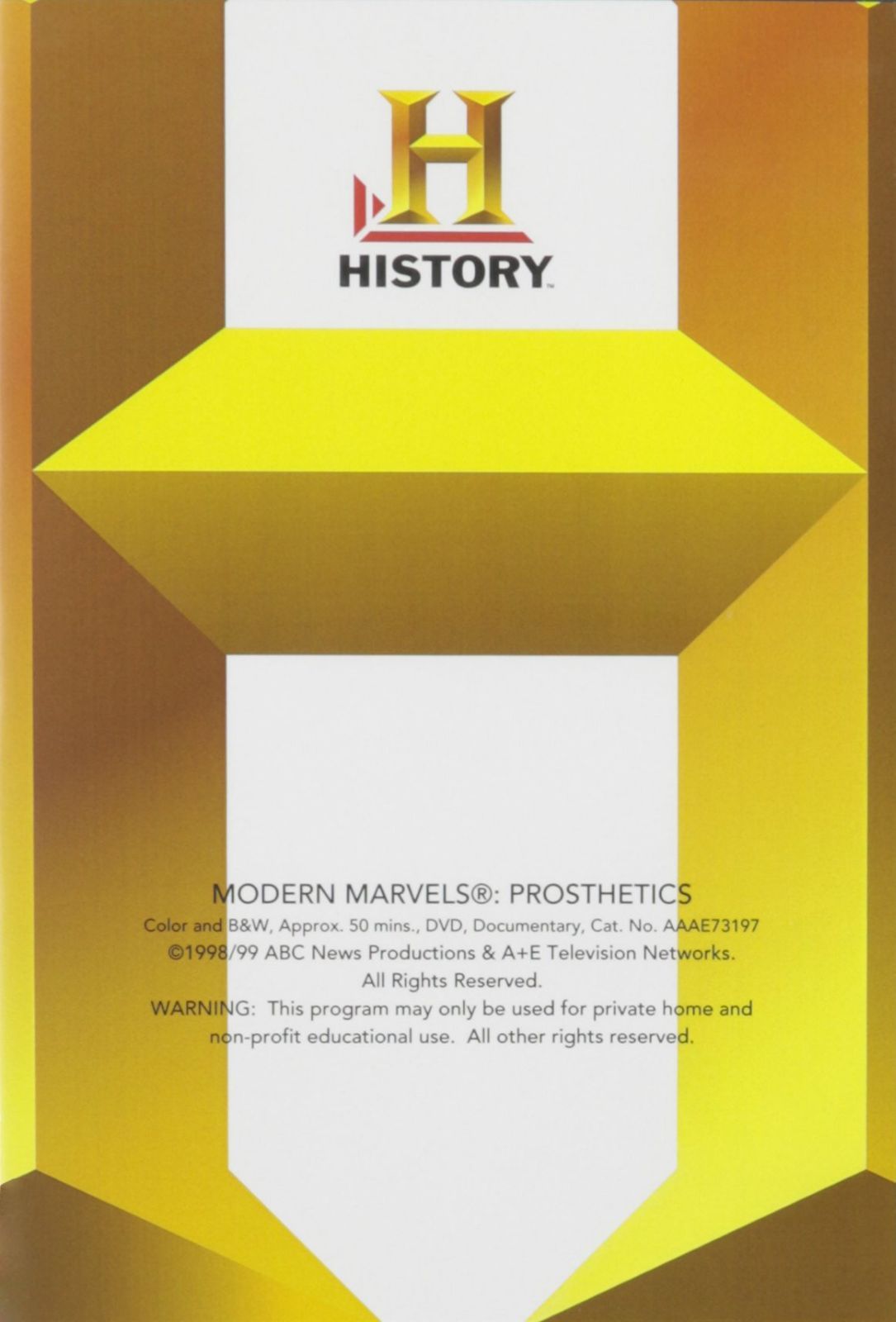 Modern Marvels: Prosthetics [DVD]
