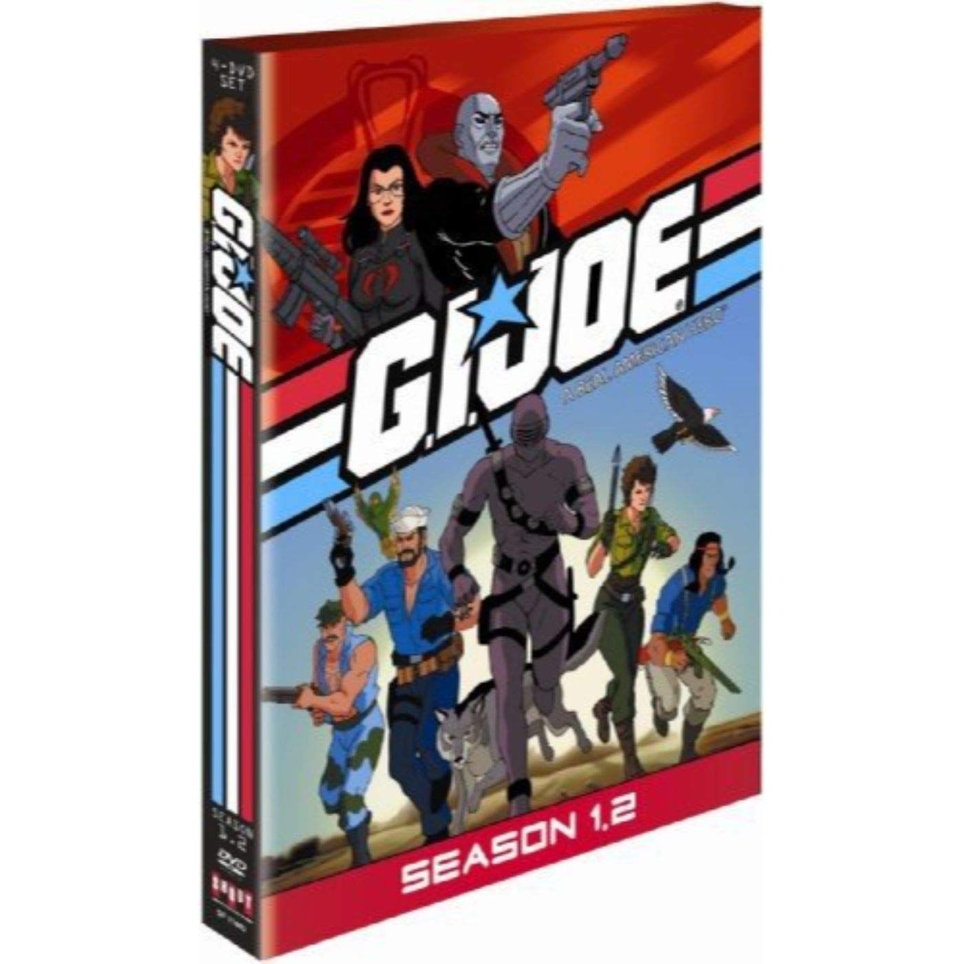 Gi Joe Real American Hero: Season 1.2 (4pc) [DVD]