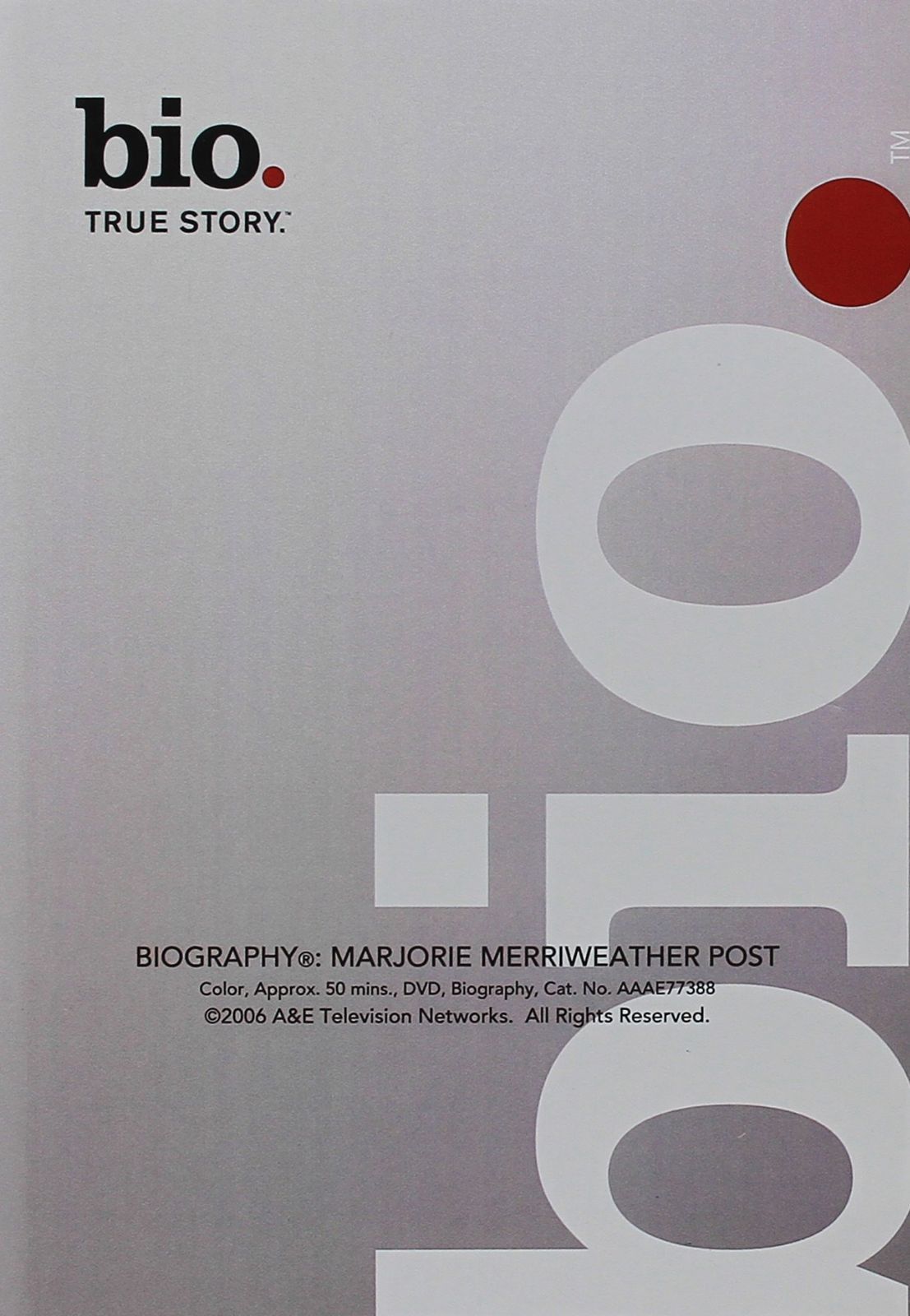 Biography - Marjorie Merriweather Post [DVD]