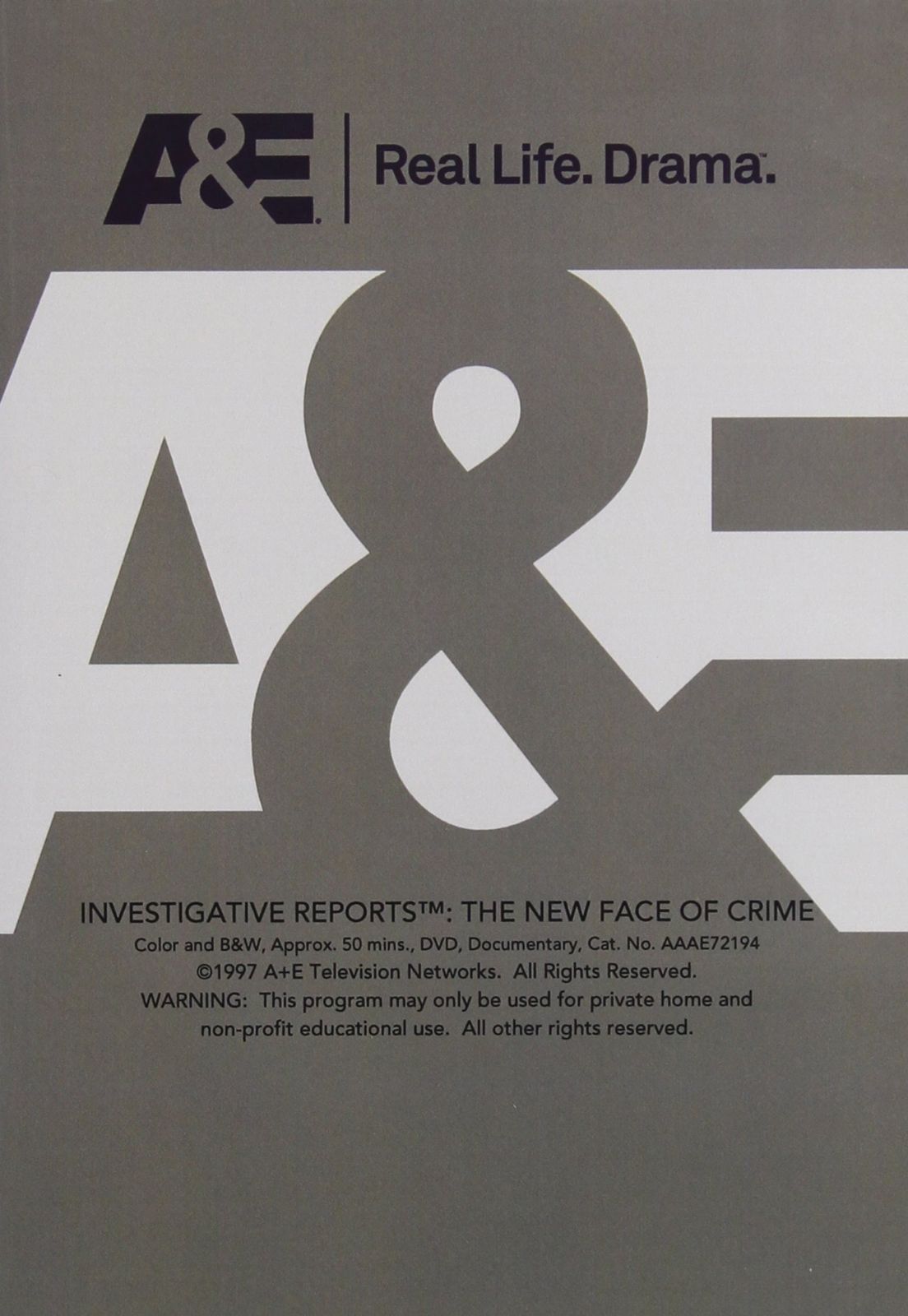 Investigative Reports: New Face of Crime [DVD]