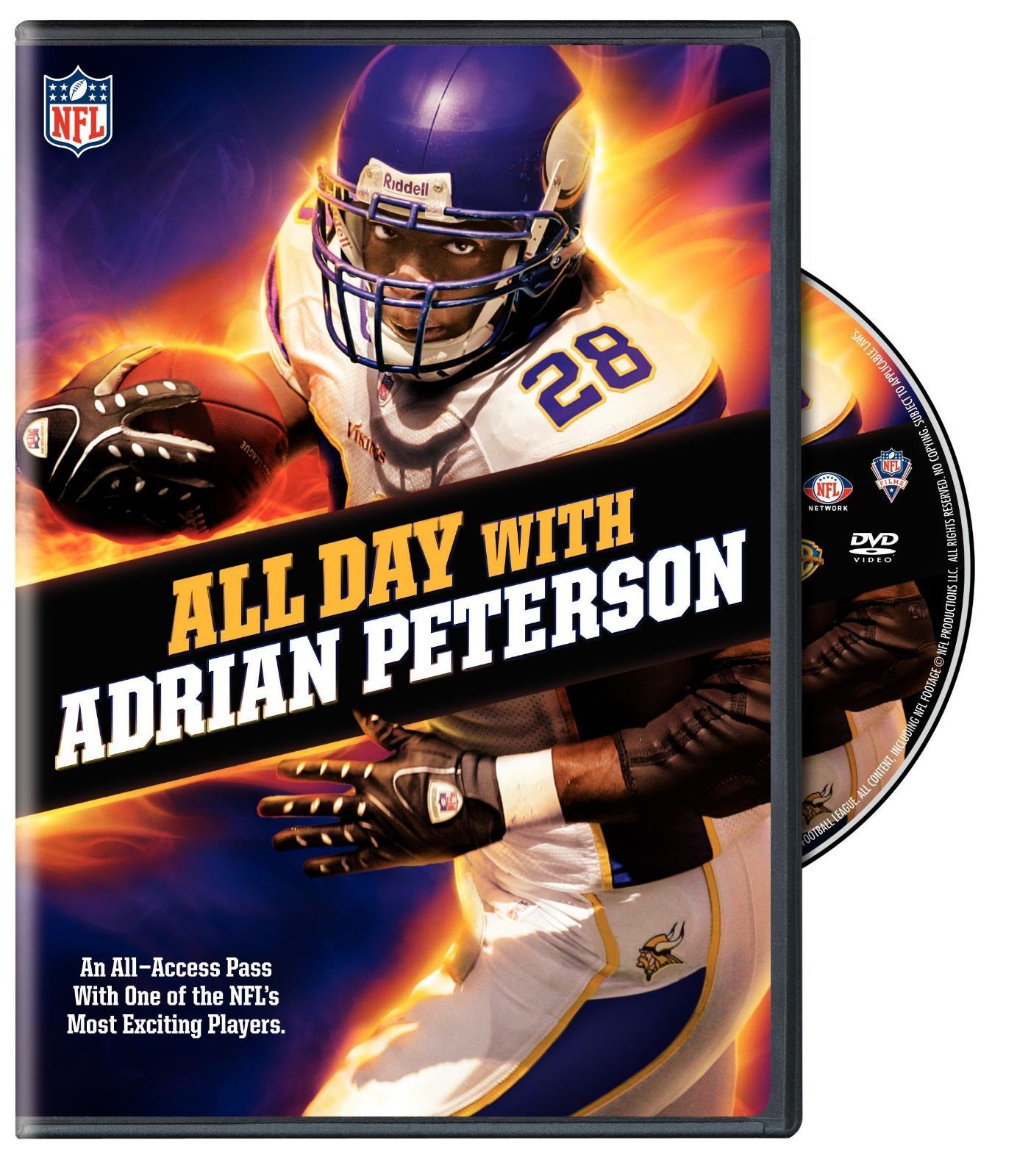 NFL All Day With Adrian Peterson [DVD] [Import]