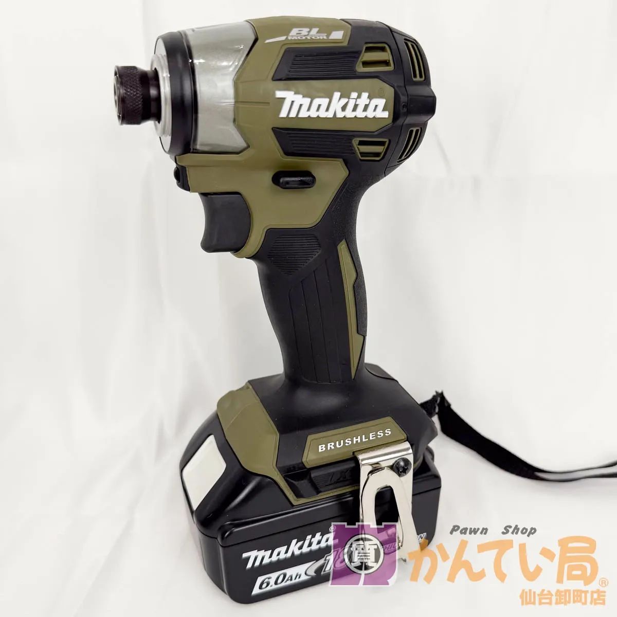 【9356】送料無料 マキタ 充電式インパクトドライバ TD173DRGXO 未使用品 本体・純正バッテリー・純正充電器 セット 18Vモデル オリーブ