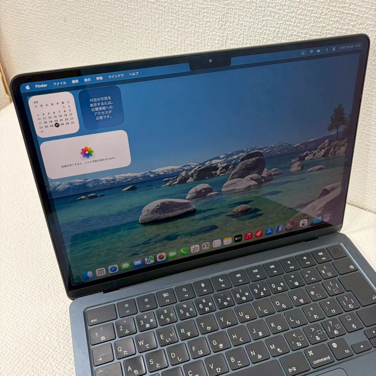 中古】MacBook Air A2681 M2 256GB 8GB 13.6