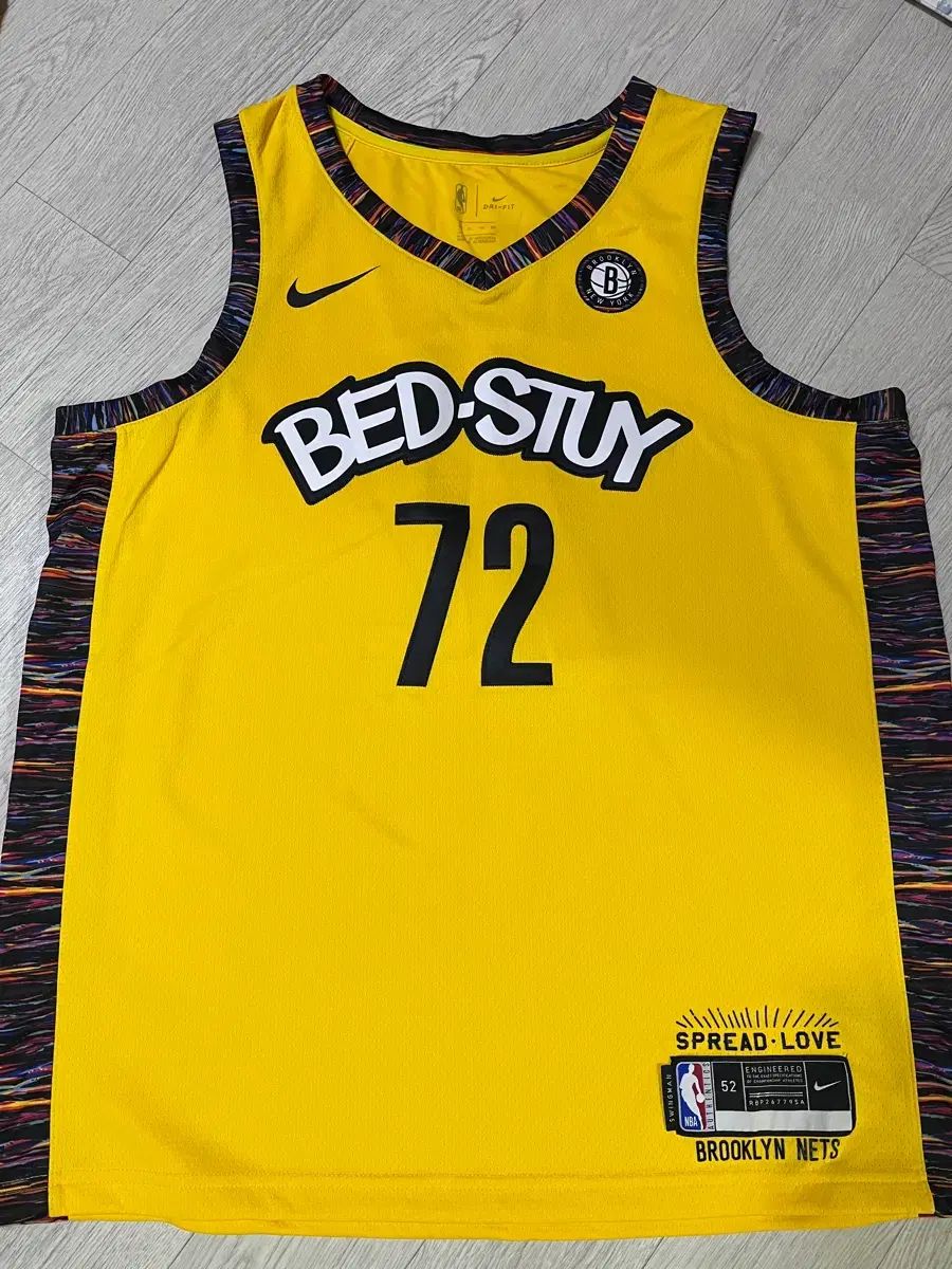 NBA ブルックリン シティエディション ジャージ XL