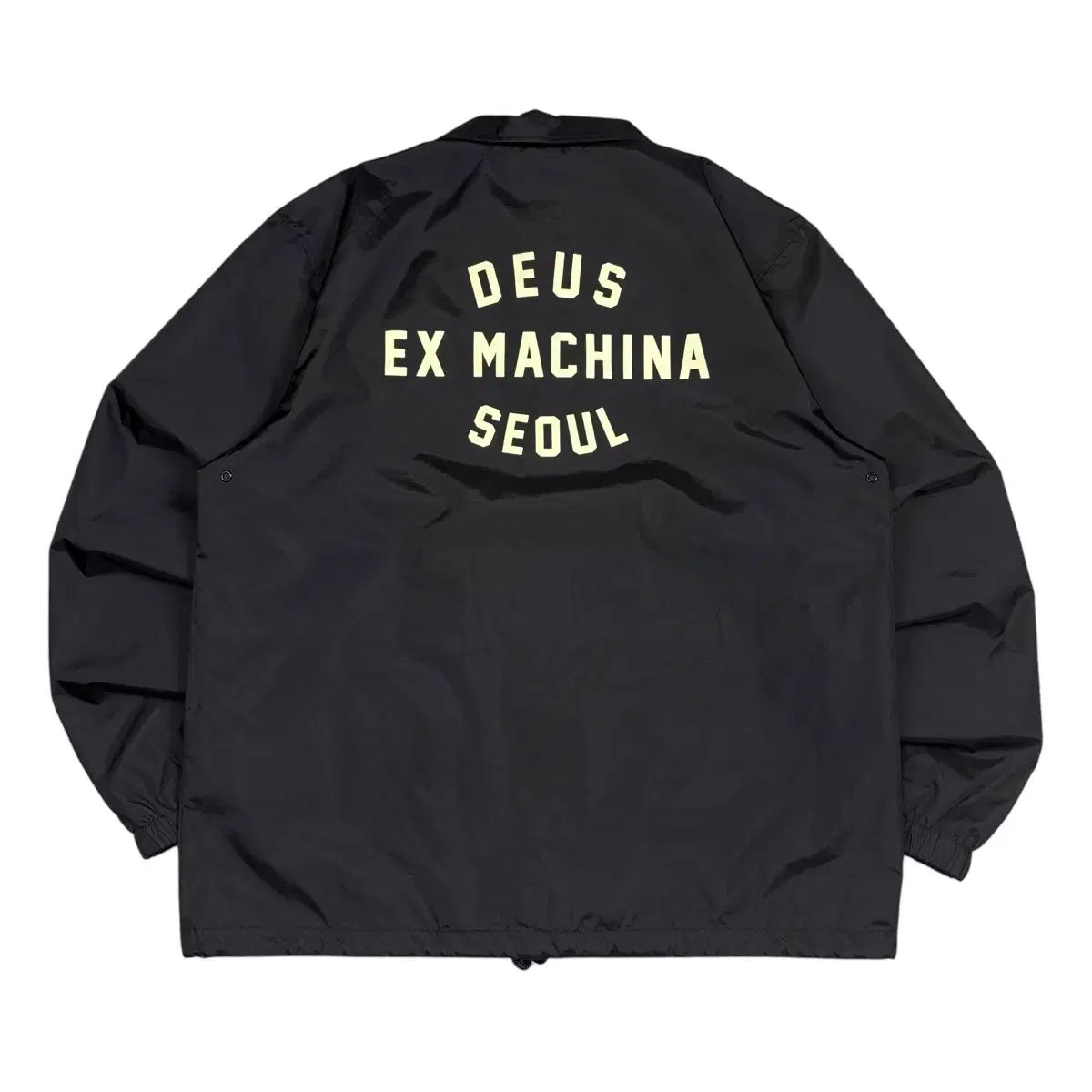 DEUS EX MACHINA デウスエクスマキナ ブラック コーチ ジャケット