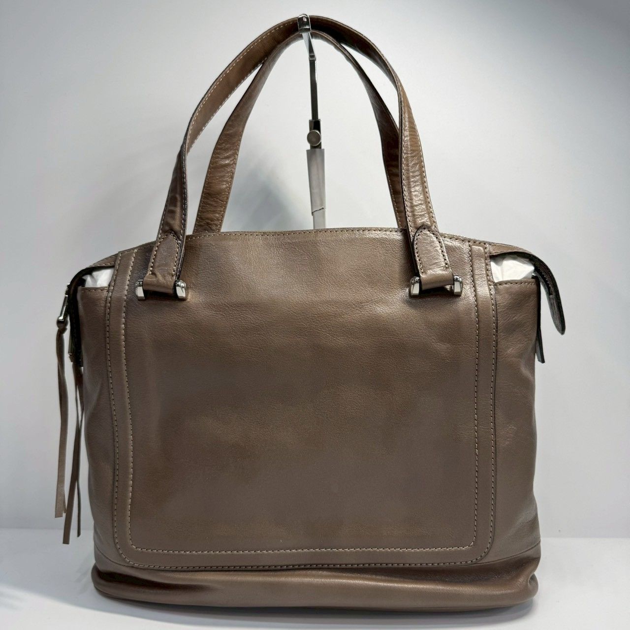 WB284 未使用保管品 Les sacs Adam ルサックアダム 本革 牛革 