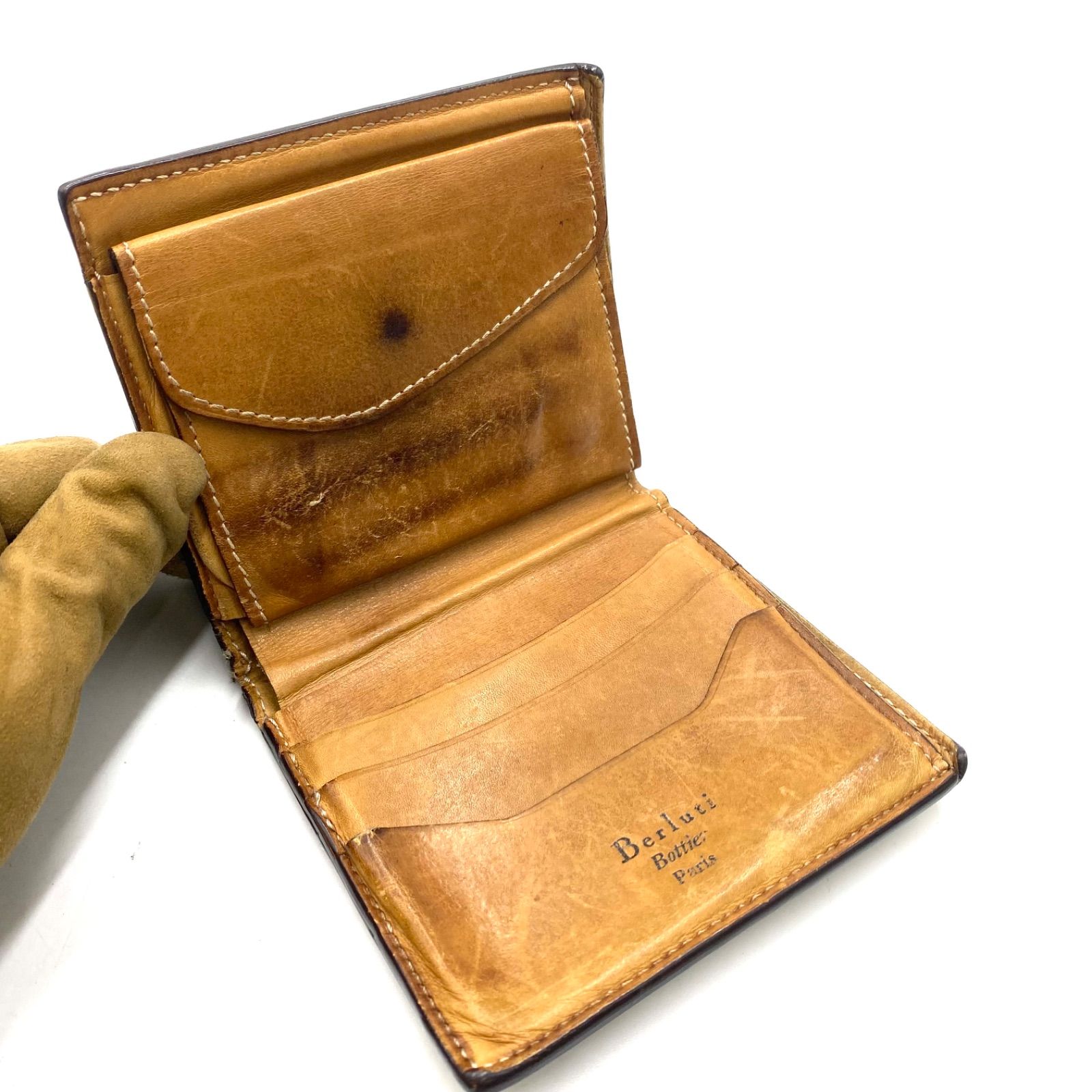 Berluti ベルルッティ カリグラフィー 財布 ウォレット 二つ折り