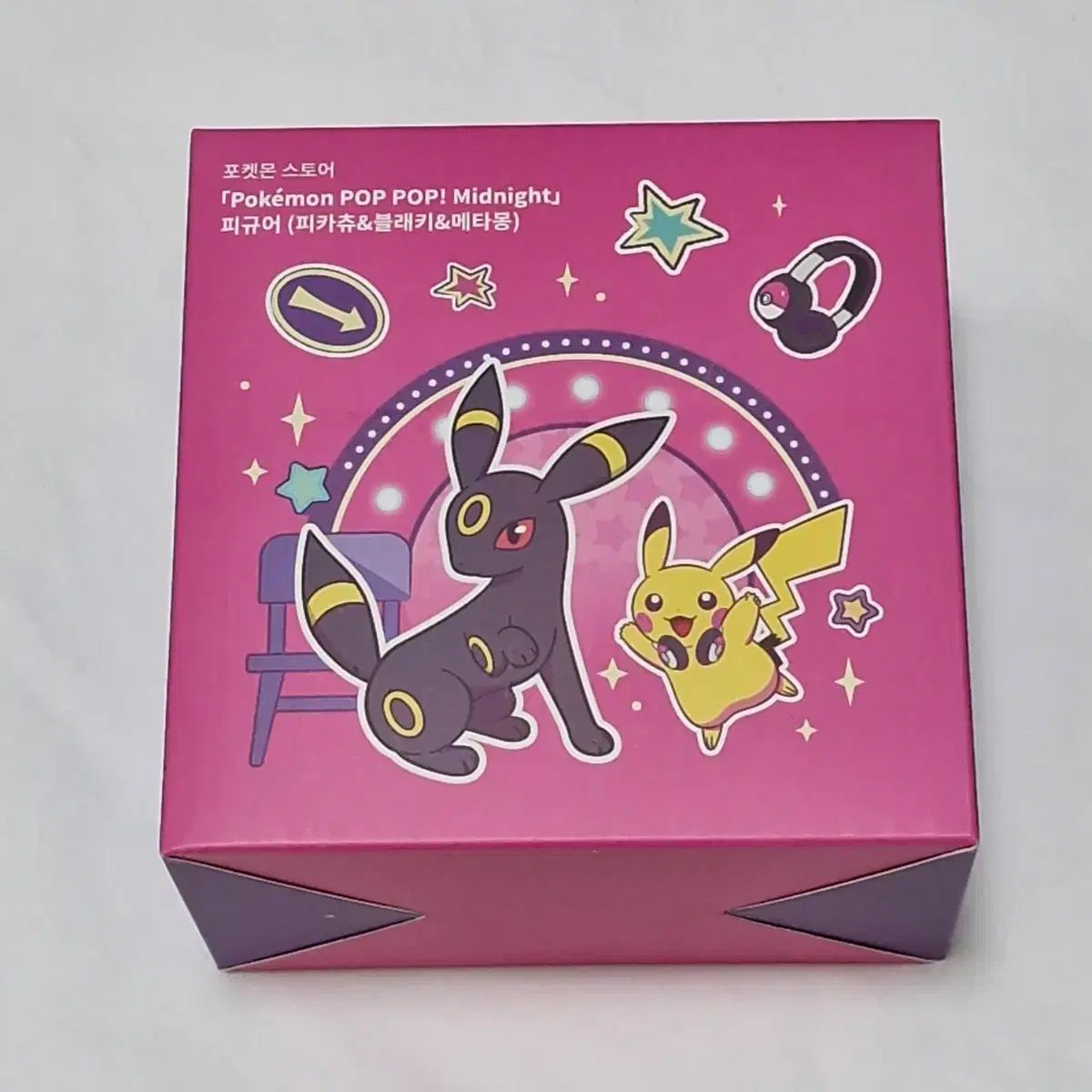 ブラッキー ピカチュウ メタモン プレイグラウンド ポップ ポップ ミッドナイト フィギュア 未開封