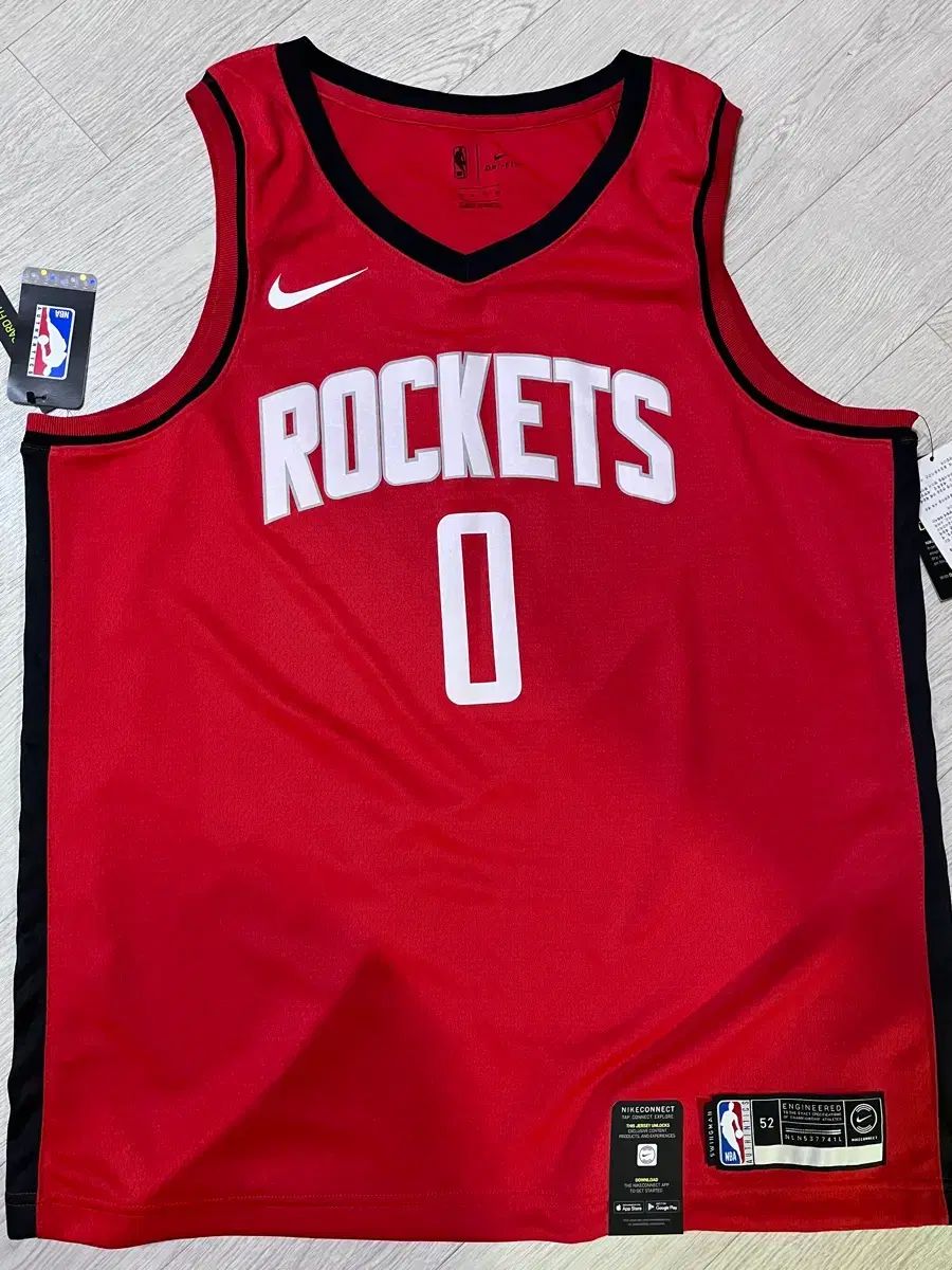 NBA ヒューストン ラッセル ウェストブルック ジャージ XL