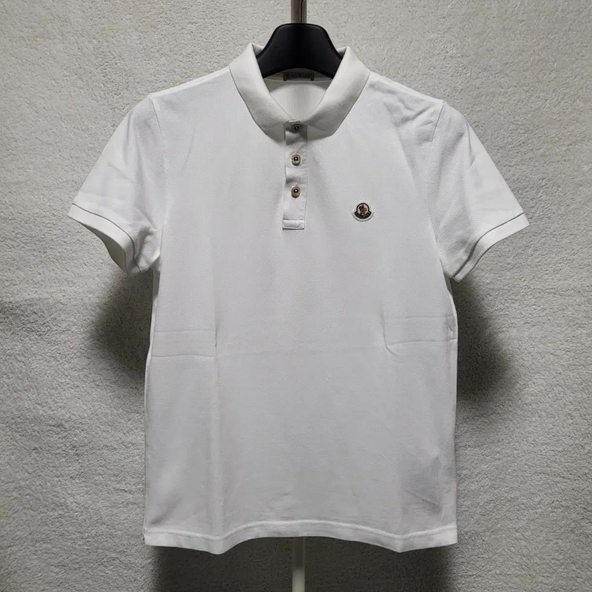 新品級 M / 22SS モンクレール ポロ 半袖 カラーTシャツ