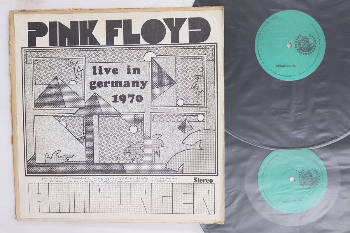 2discs LP Pink Floyd Hamburger (Live In Germany 1970) 47094 CONTRA BAND MUSIC /00520