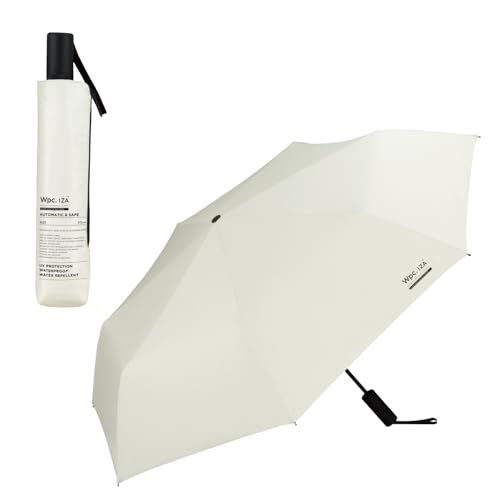 【自動開閉・特大】男の晴雨兼用傘 日傘 IZA Type:AUTOMATIC & SAFE 60cm オフ ≪遮熱/遮光率100%/UVカット率100%/・UPF50＋/晴雨兼用≫ 折りたたみ傘 直径105cm 通勤 通学 メンズ 男性 大き 993fecc9