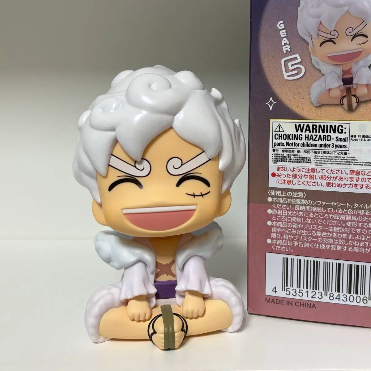 ONE PIECE 5周年 限定モデル モンキー・D・ルフィ(ルフィ) ギア5 ニカ（NIKA） Look UP フィギュア