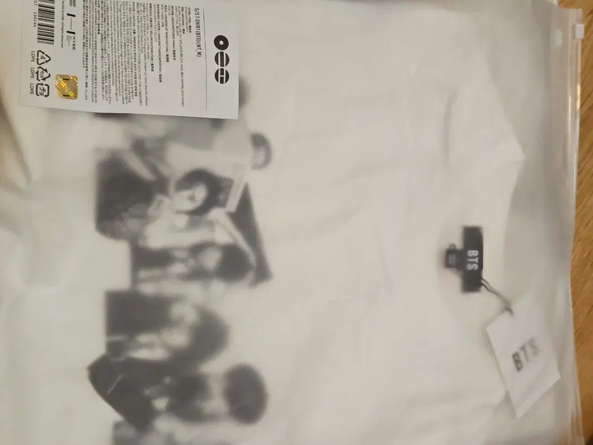 BTS ロゴ 半袖 Tシャツ 白 M