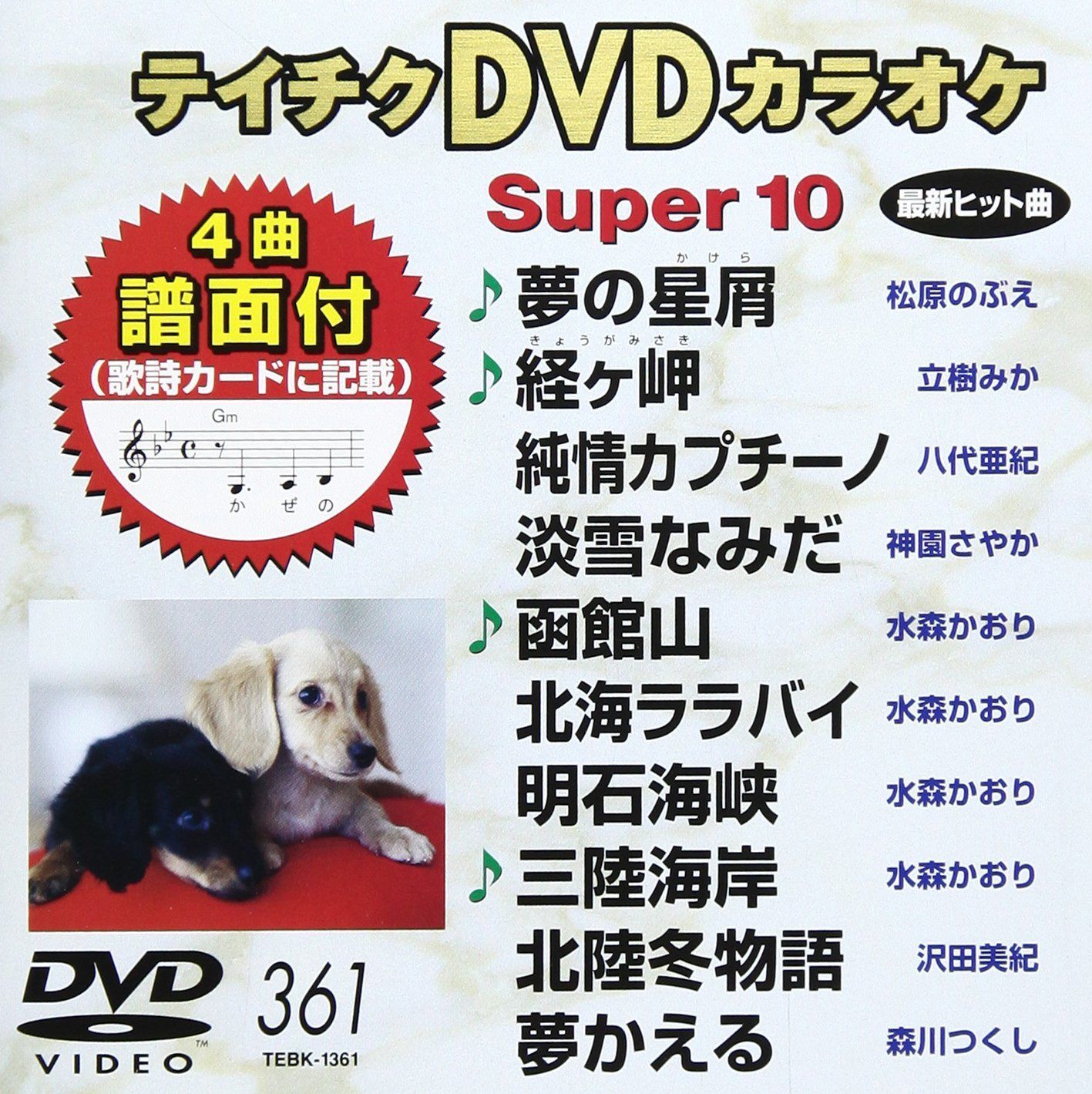 テイチクDVDカラオケ スーパー10(361)