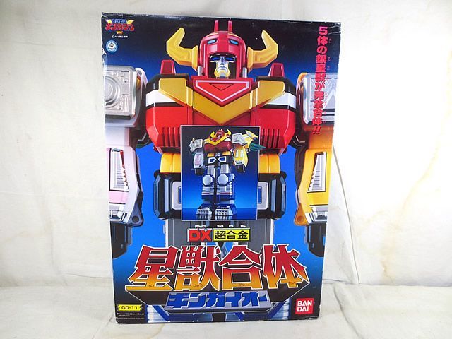 新品　バンダイ　星獣戦隊ギンガマン 星獣合体　ギンガイオー