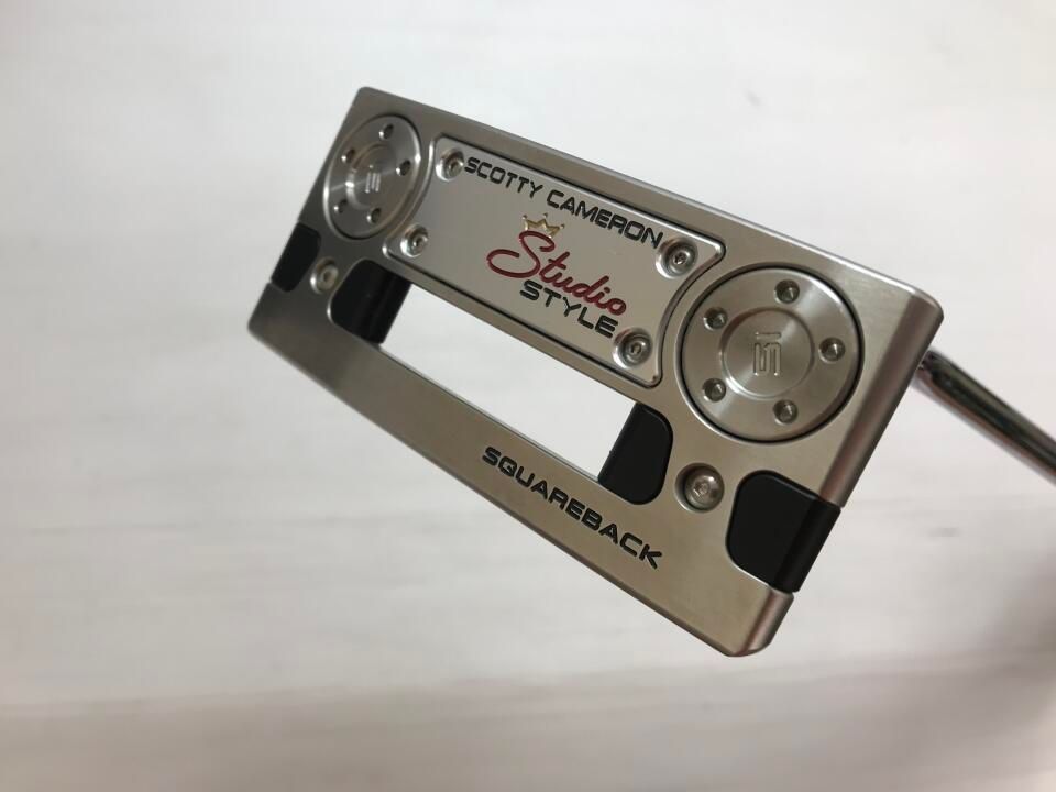 タイトリスト　SC STUDIO STYLE SQUAREBACK　パター　中古　ゴルフドゥ！多摩ニュータウン店【最短即日発送】