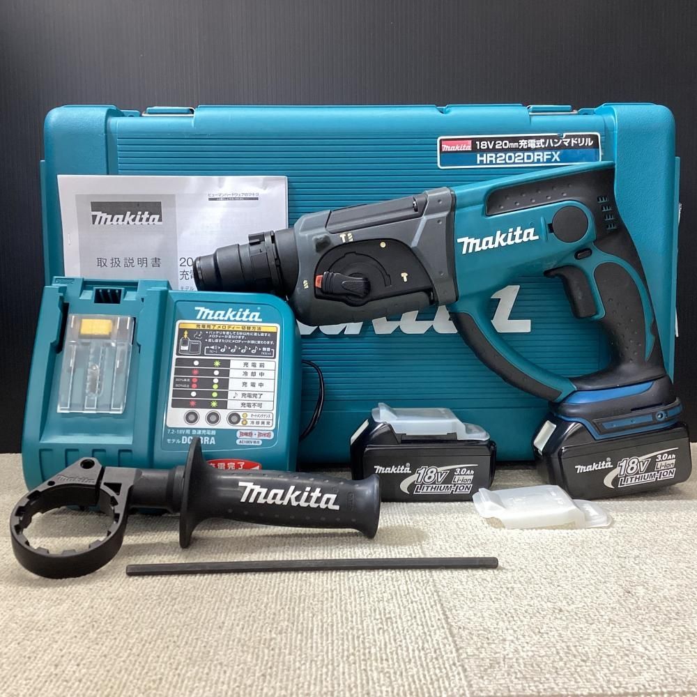 【中古美品・展示品】makita/マキタ HR202DRFX 18v充電式ハンマドリル【203】