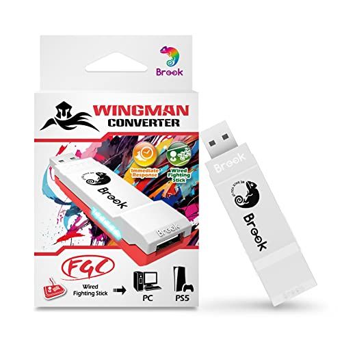 【新品】Brook Wingman FGC Fighting Stick Converter ウィングマンFGC ファイティングスティック コンバーター PS5/PS4ゲーム機/PC(X-Input)/Macに対応 有線アーケードコントローラ eeefa2c8