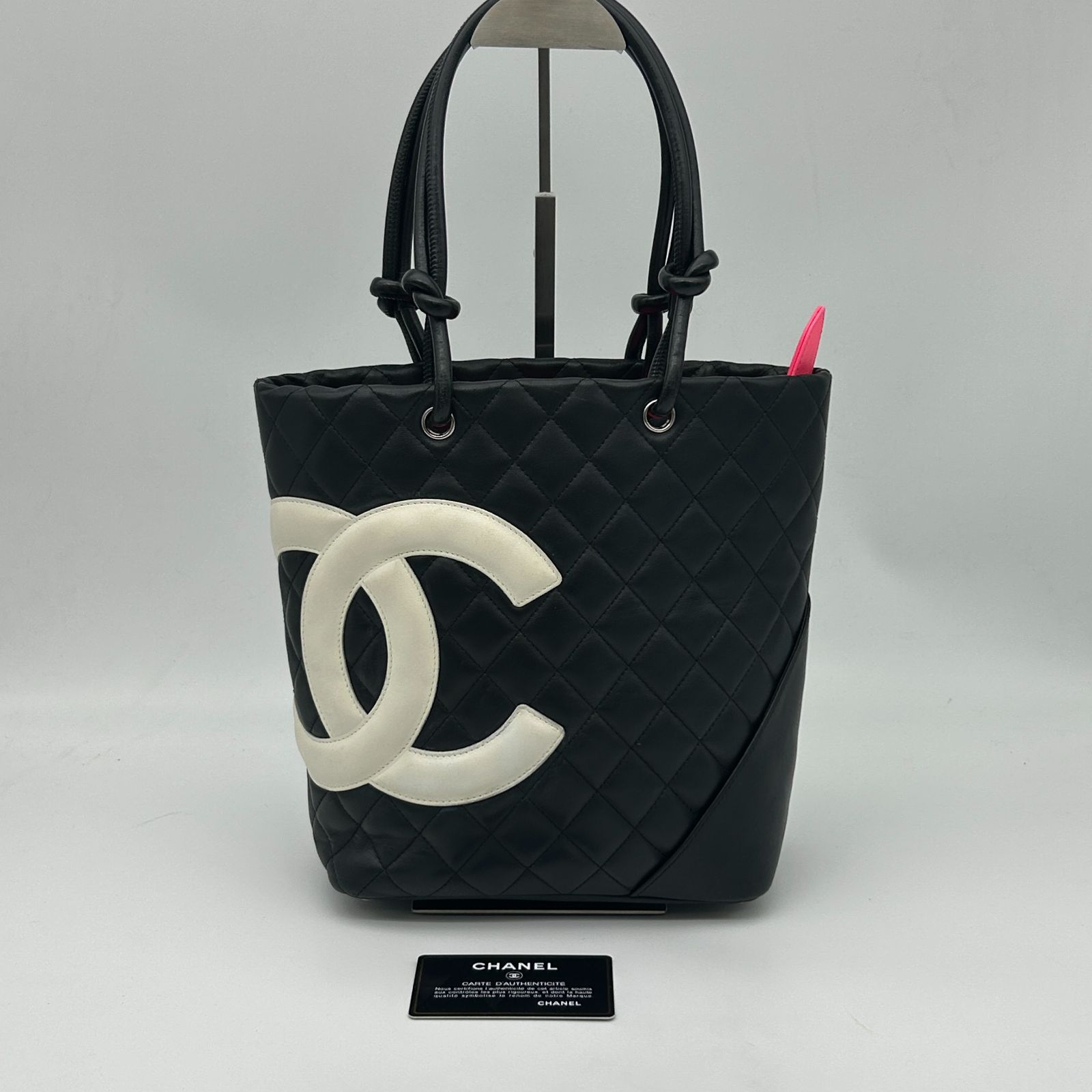 CHANEL （シャネル） カンボンライン ミディアムトート トートバッグ